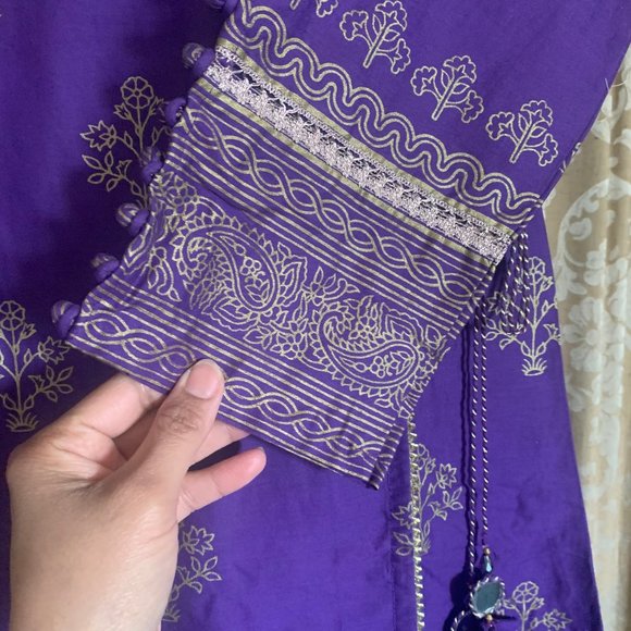 Pakistani cotton Shalwar Kmeez dress - Picture 9 of 10